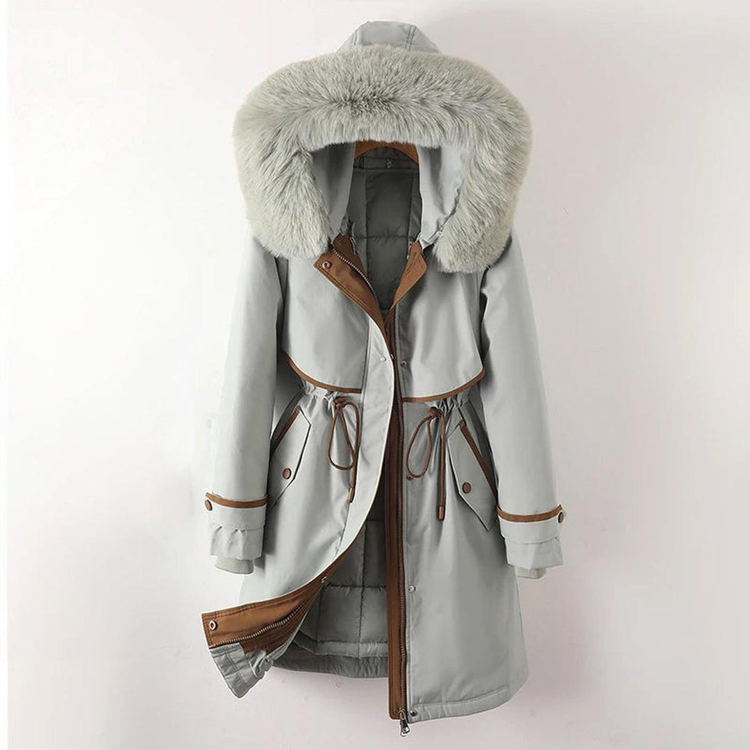 Drune | Futterierter Kapuzen Winterparka Für Damen