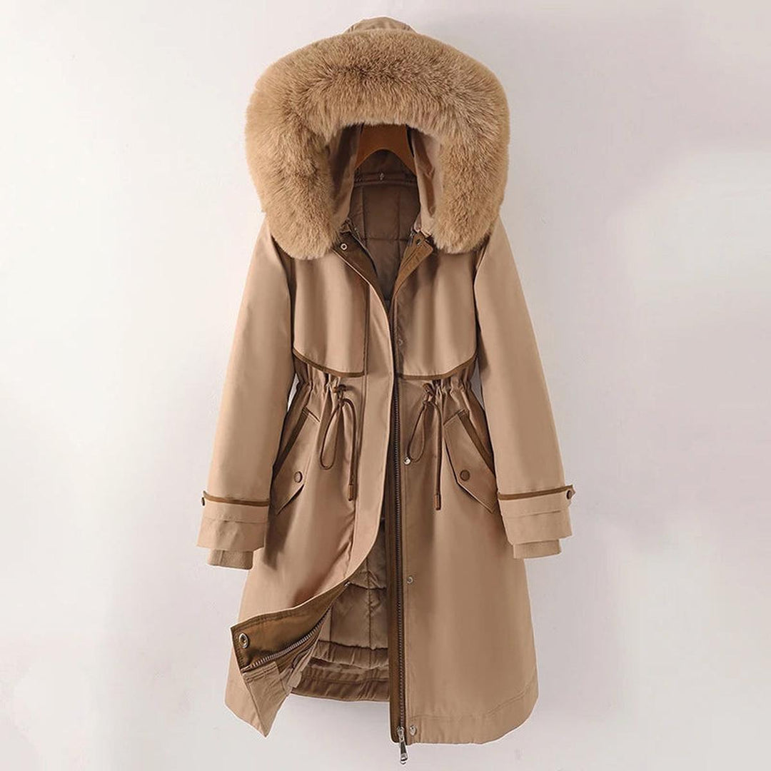 Drune | Futterierter Kapuzen Winterparka Für Damen
