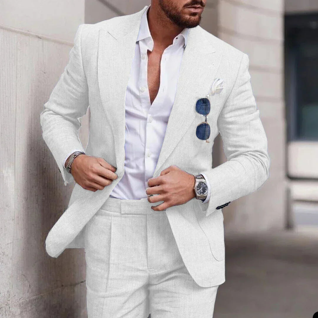 Drune | Einfacher Business Blazer Und Hose Satz Für Herren