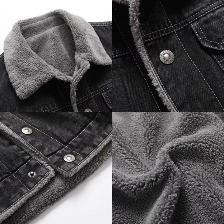Drune | Weinlese Denim Mantel