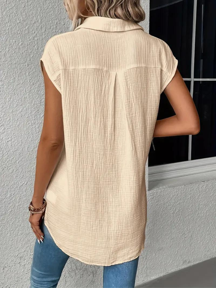 Drune | Ärmellose Bluse für Damen