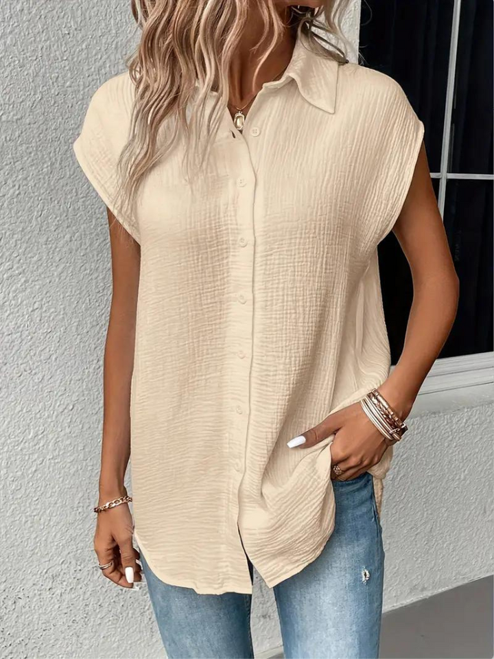 Drune | Ärmellose Bluse für Damen