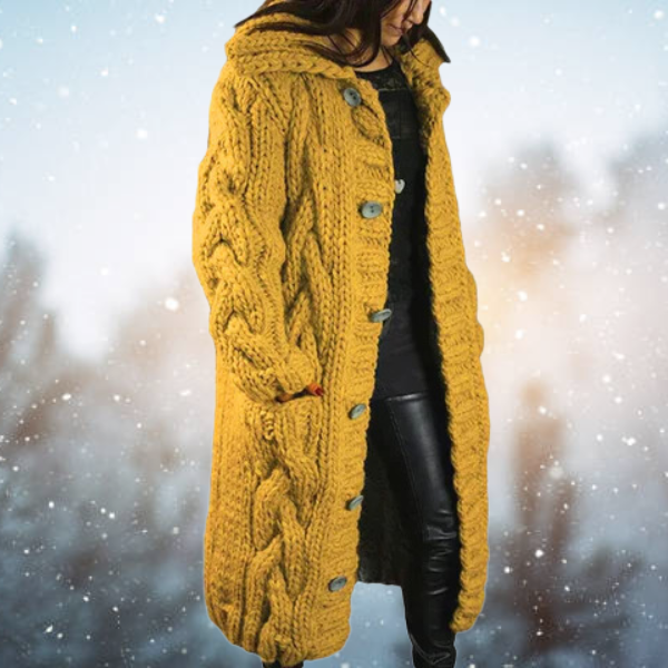 Drune | Strickjacke - Warm gefüttert - Elegantes Winterdesign - Vielseitig kombinierbar