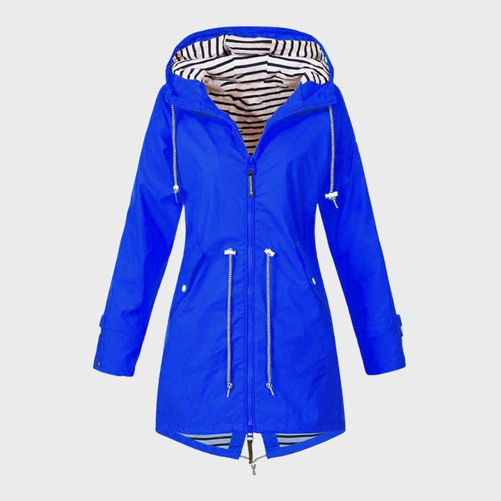 Drune | Damen Frühjahr Tailliertes Regenjacke
