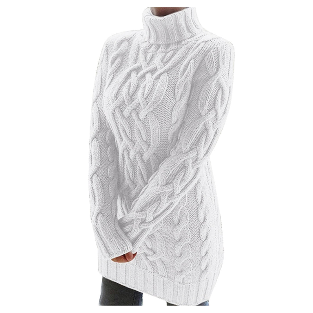 Drune | Strick Rollkragenpullover Kabelstrick Warm und Komfortabel