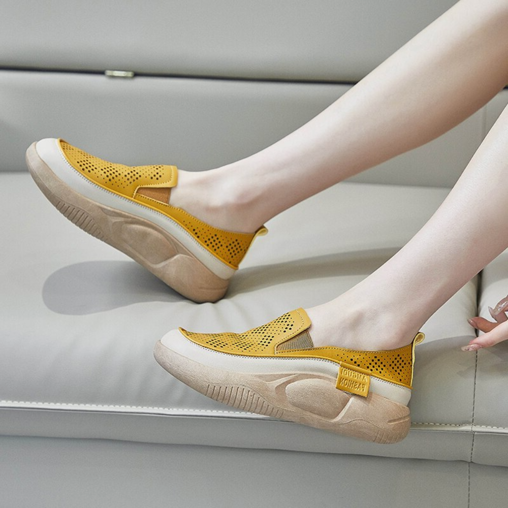 Drune | Luftiger Orthopädischer Slip on Schuh