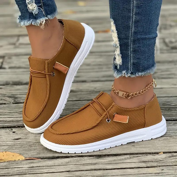 Drune | Loafers, Slip On, Leicht, Damenschuhe, Segeltuchschuhe