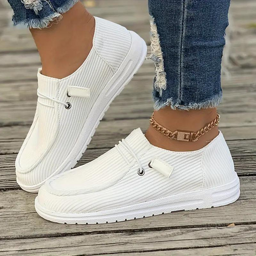 Drune | Loafers, Slip On, Leicht, Damenschuhe, Segeltuchschuhe