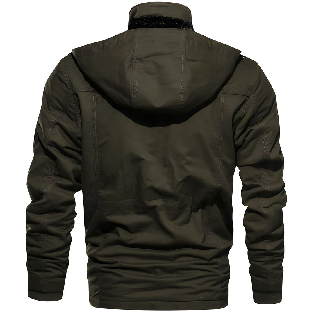 Drune | Wasserdichte Militärjacke Mit Verstellbarem Bund