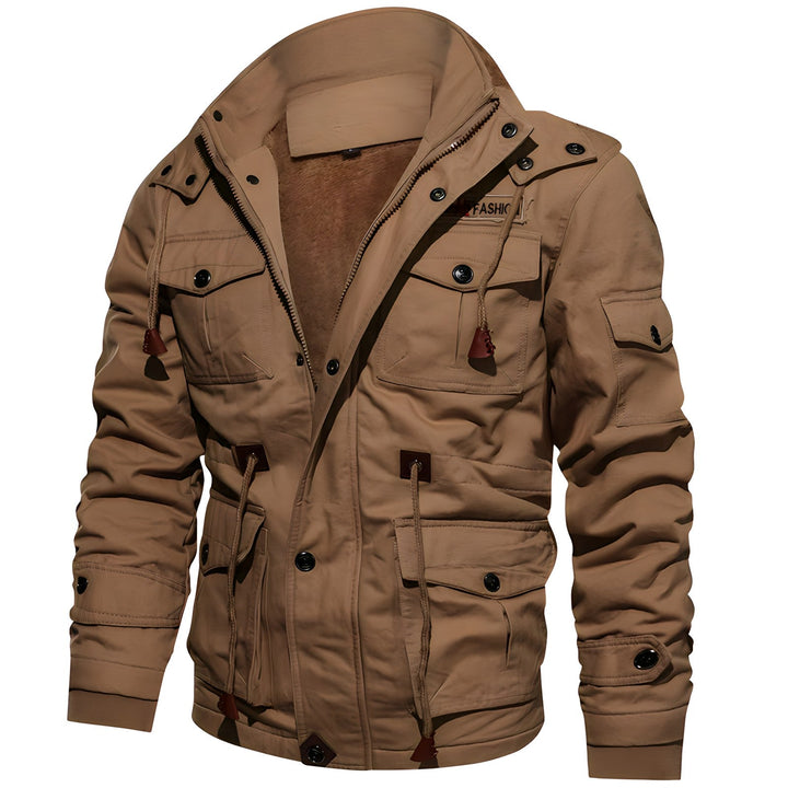 Drune | Wasserdichte Militärjacke Mit Verstellbarem Bund