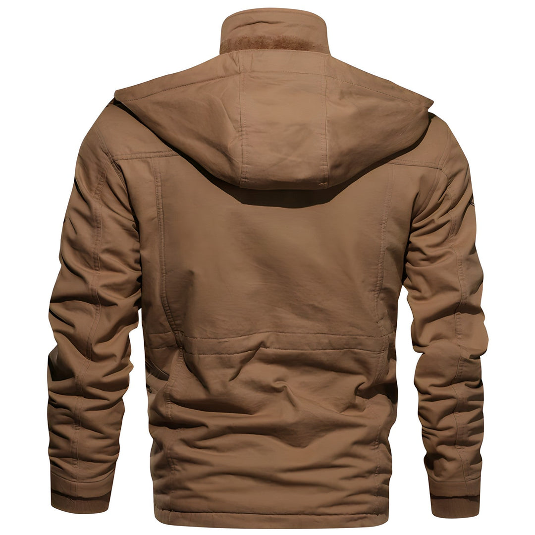 Drune | Wasserdichte Militärjacke Mit Verstellbarem Bund