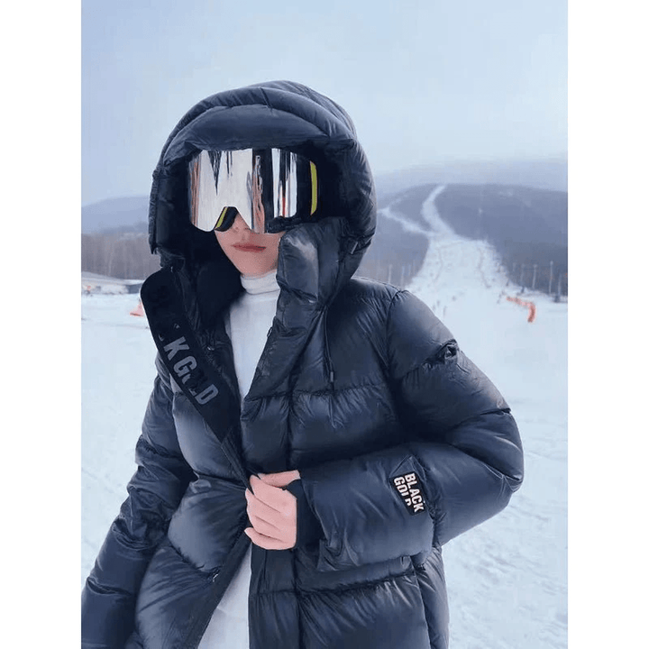 Drune | Langer Gepolsterter Wintermantel Für Frauen