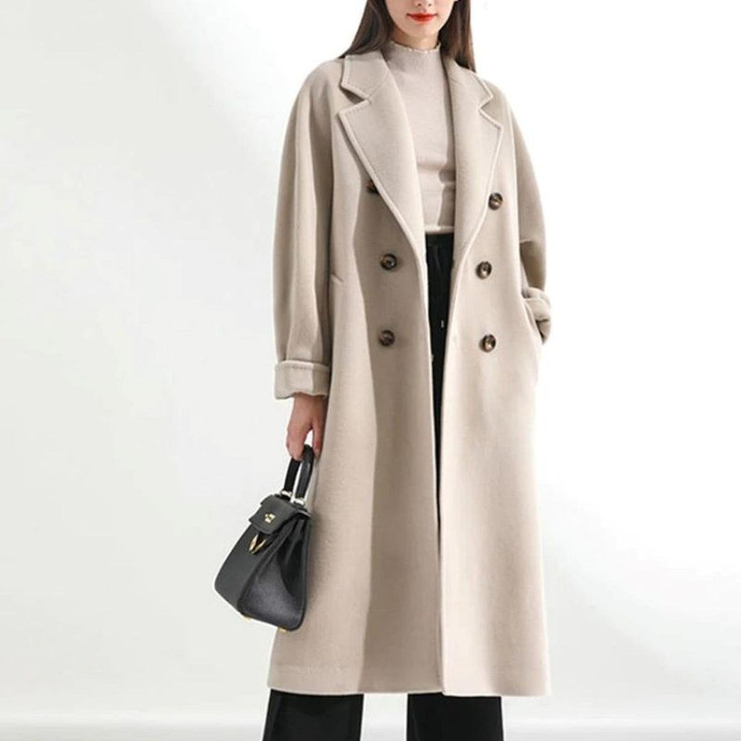 Drune | Lange Damenjacke mit Elegantem Design