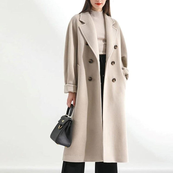 Drune | Lange Damenjacke mit Elegantem Design