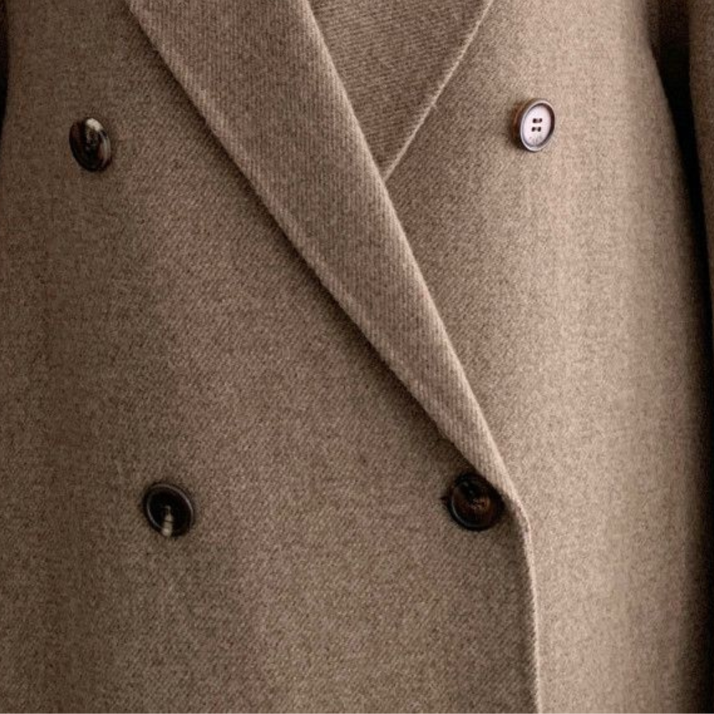 Drune | Lange Oversized Damenmantel Aus Wolle