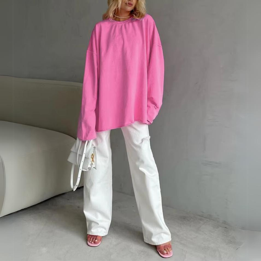 Drune | Langarmshirt für Frauen - Leichter, lässiger Schnitt