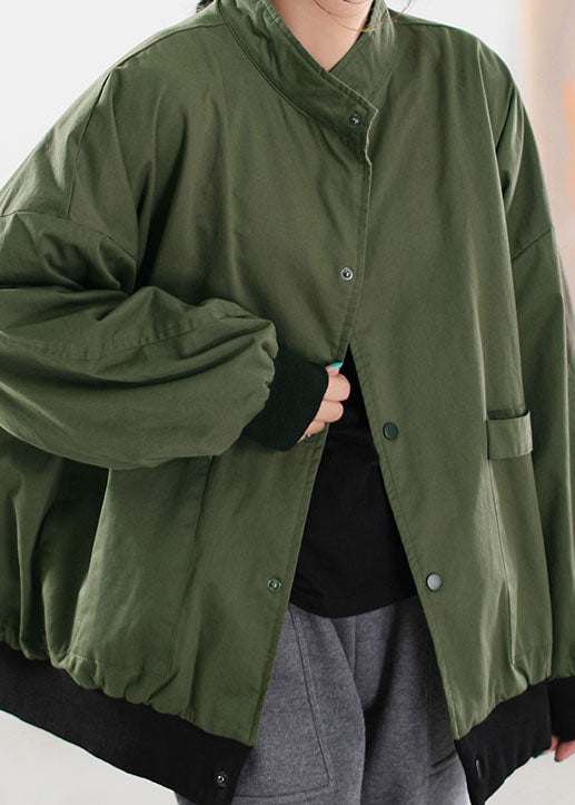 Drune | Grüner Knopf Warm Fleece Mäntel Winter
