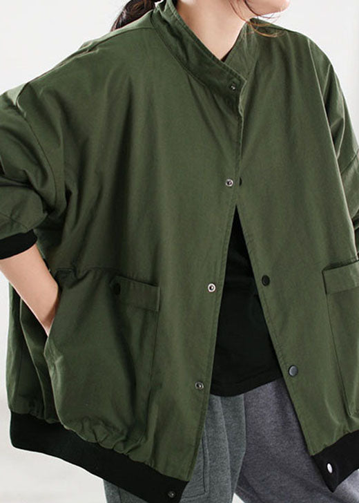 Drune | Grüner Knopf Warm Fleece Mäntel Winter