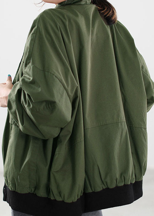 Drune | Grüner Knopf Warm Fleece Mäntel Winter