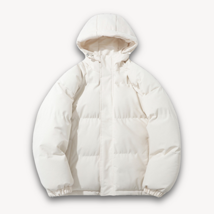 Drune | Pufferjacke mit Kapuze für Herren - Warme Winteroberbekleidung für Erwachsene - Leichtes Polyester