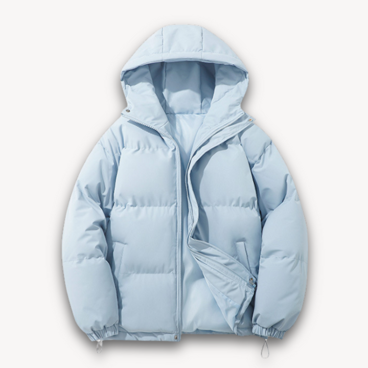 Drune | Pufferjacke mit Kapuze für Herren - Warme Winteroberbekleidung für Erwachsene - Leichtes Polyester