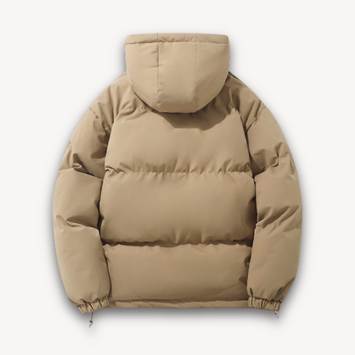 Drune | Pufferjacke mit Kapuze für Herren - Warme Winteroberbekleidung für Erwachsene - Leichtes Polyester