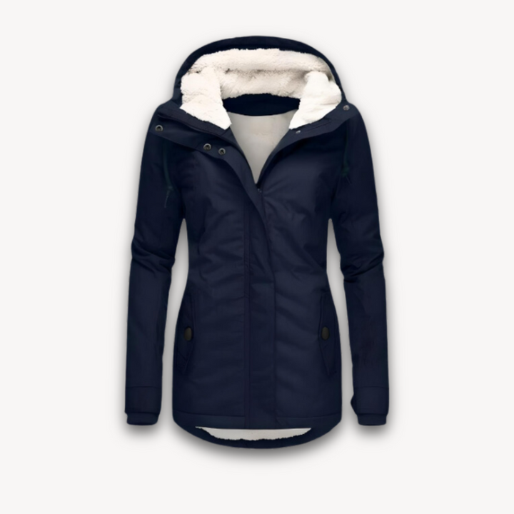 Drune | Wasserdichte Winterjacke für Damen mit Kunstfellfutter