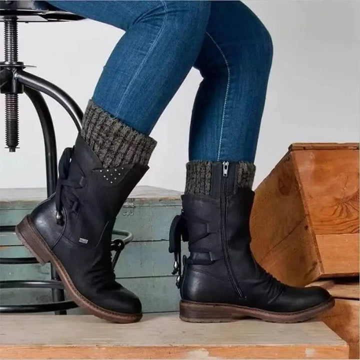 Drune | Niedrigabsatz-Winterstiefel für Frauen – Bequemes & Warmes Design