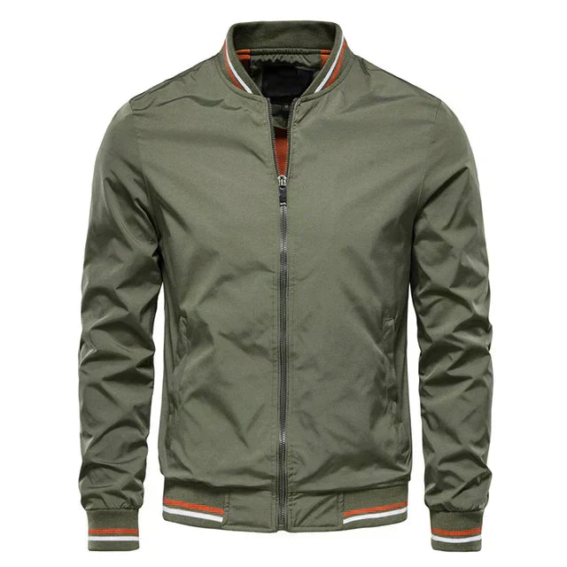 Drune | Streifen Bomberjacke