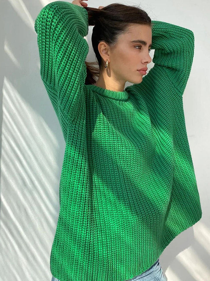 Drune | Oversize Grobgestrickter Pullover für Damen