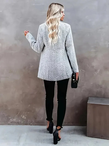 Drune | Damen Lang Offene Front Freizeitmantel
