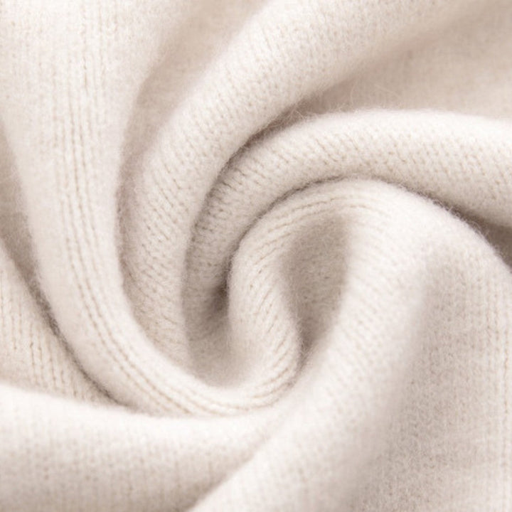 Drune | Damen Cashmere Cardigan mit langer offener Vorderseite und Taschen