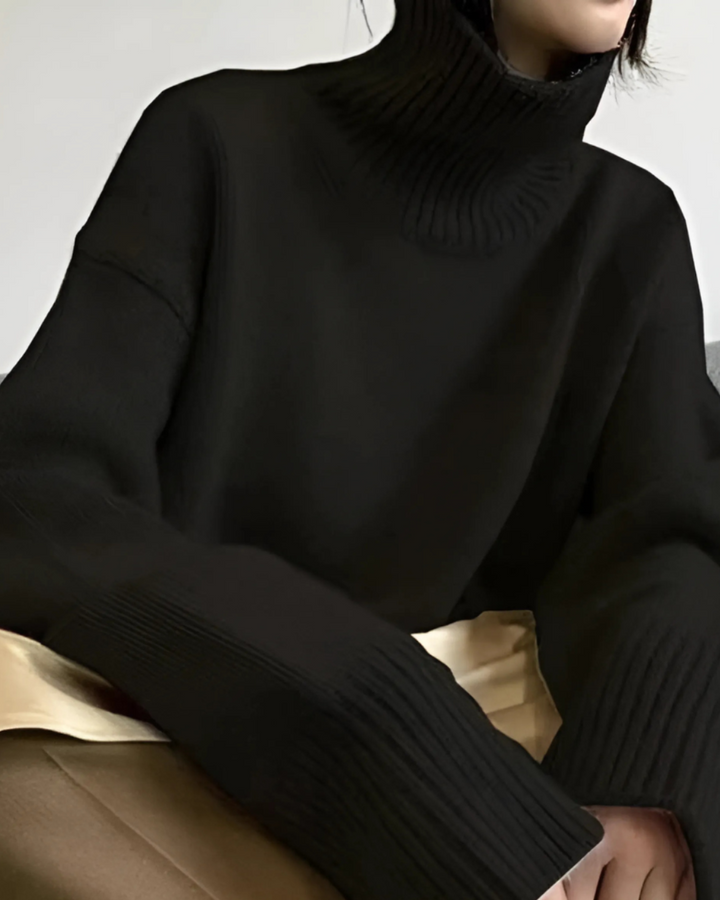 Drune | Luxuriöser Kaschmir Rollkragenpullover für Damen