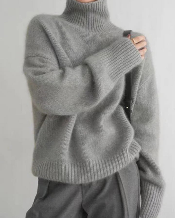 Drune | Luxuriöser Kaschmir Rollkragen Pullover für Damen Amelia