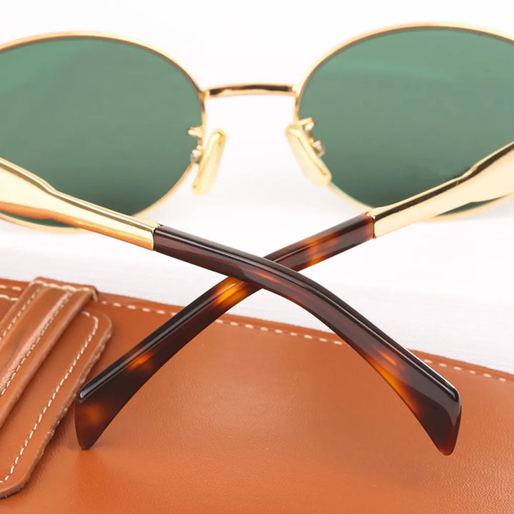 Drune | Ovale Sonnenbrille Für Damen Einfach & Elegant