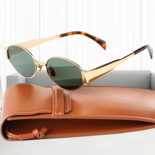 Drune | Ovale Sonnenbrille Für Damen Einfach & Elegant