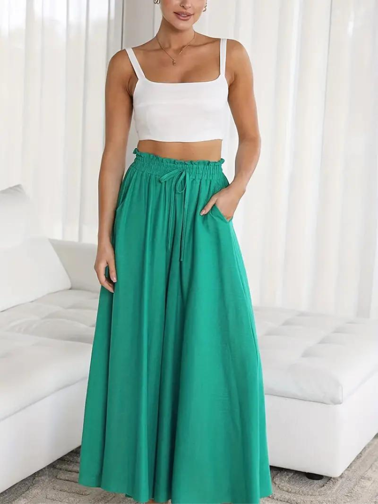 Drune | Damenhose mit hoher Taille