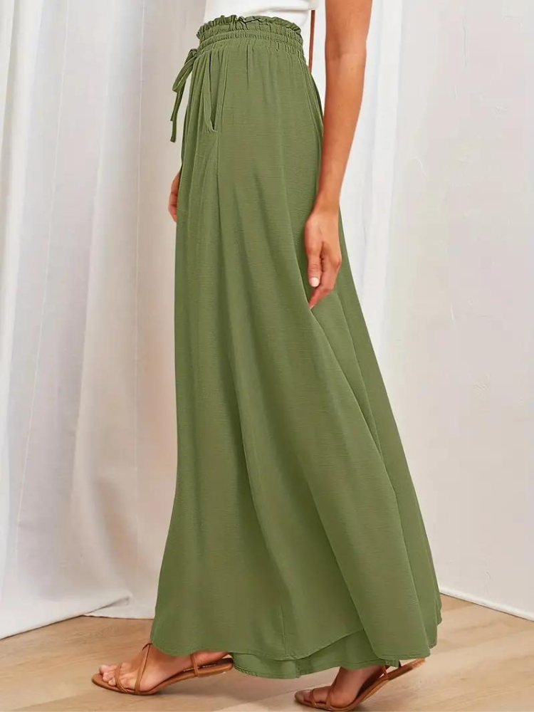 Drune | Damenhose mit hoher Taille