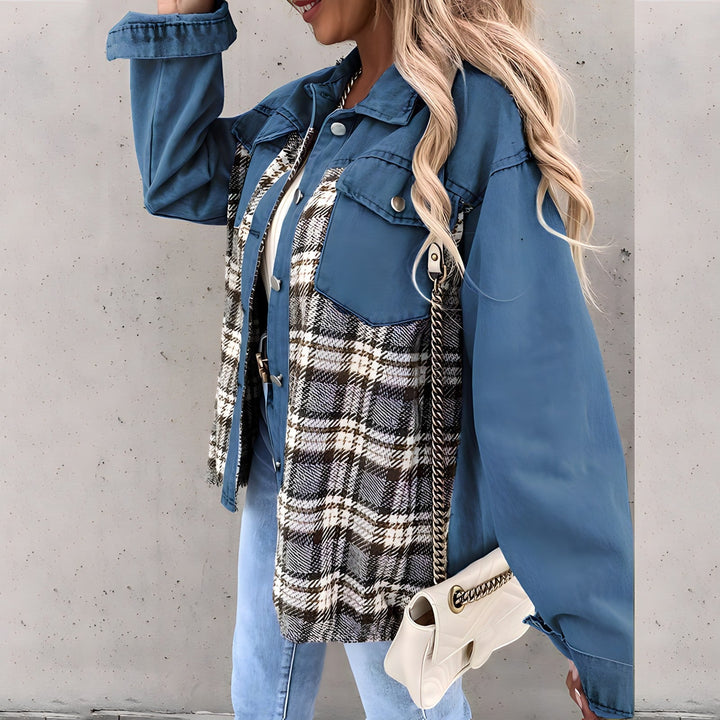 Drune | Karierte Jacke für Damen