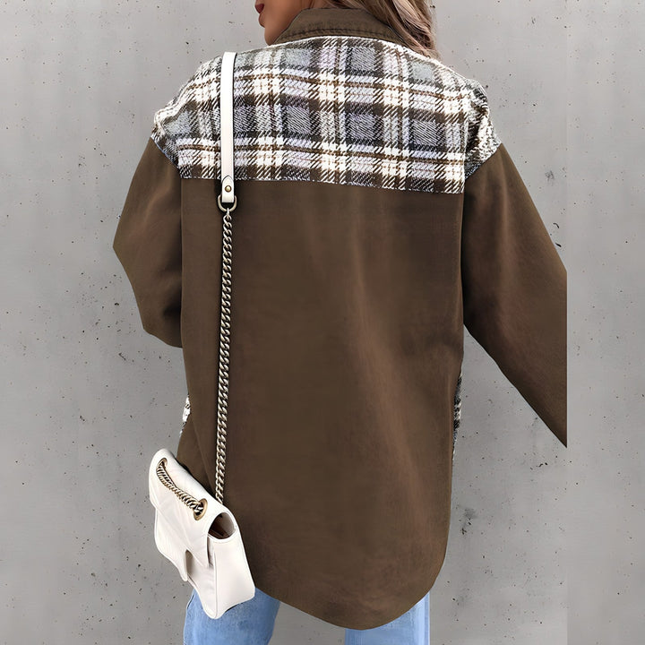 Drune | Karierte Jacke für Damen