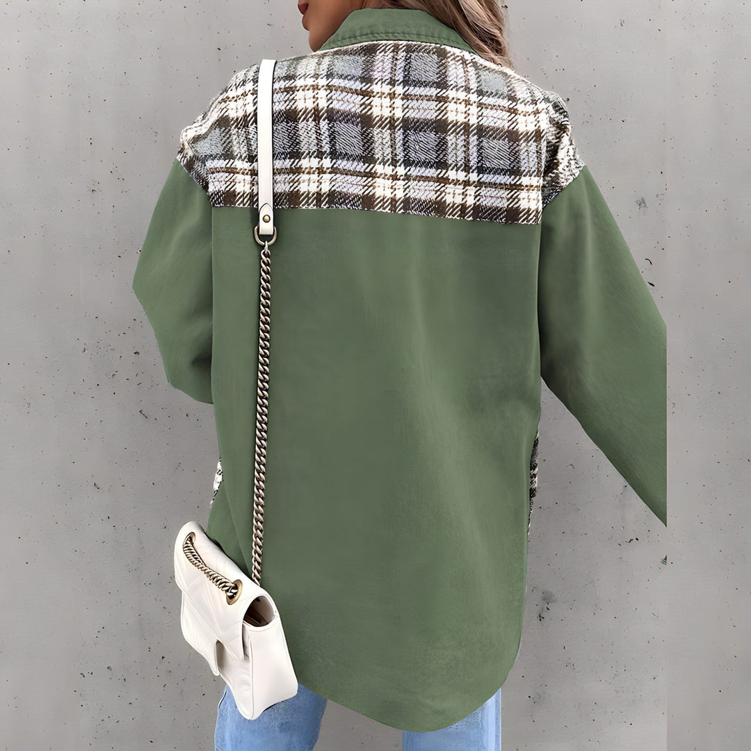 Drune | Karierte Jacke für Damen
