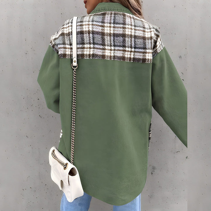 Drune | Karierte Jacke für Damen