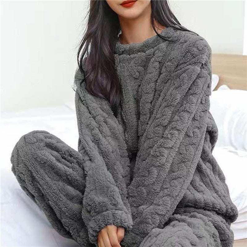 Drune - Fleece-Pyjama für Damen