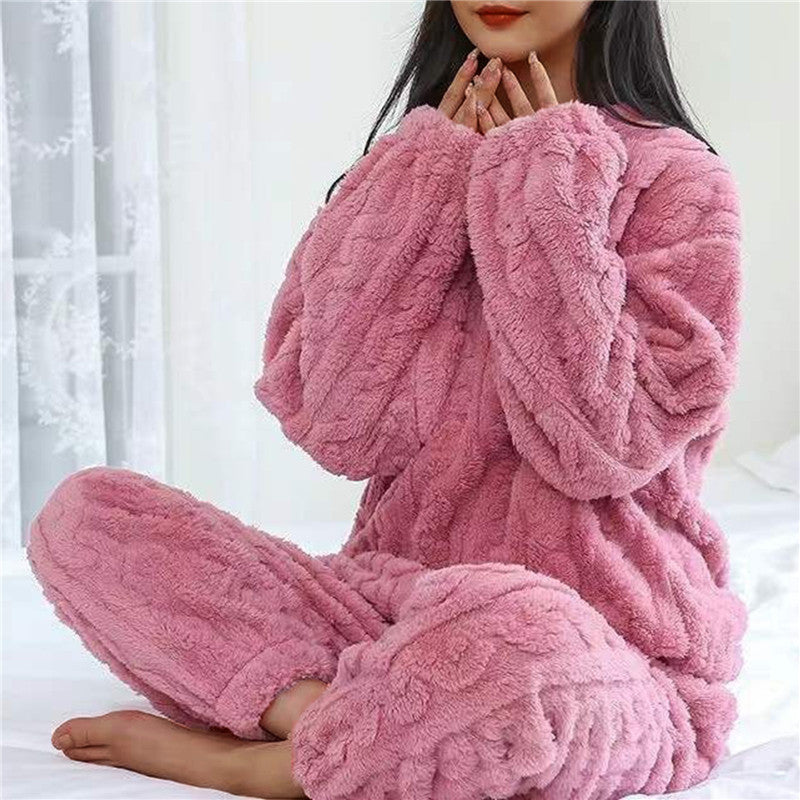 Drune - Fleece-Pyjama für Damen