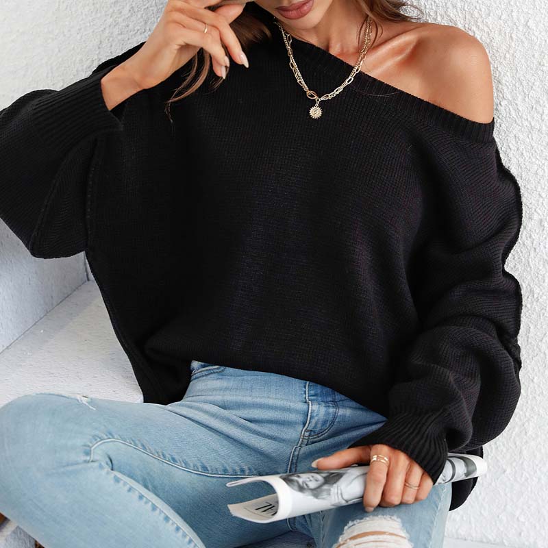 Drune | Eleganter Pullover mit Einfarbigem Strickmuster
