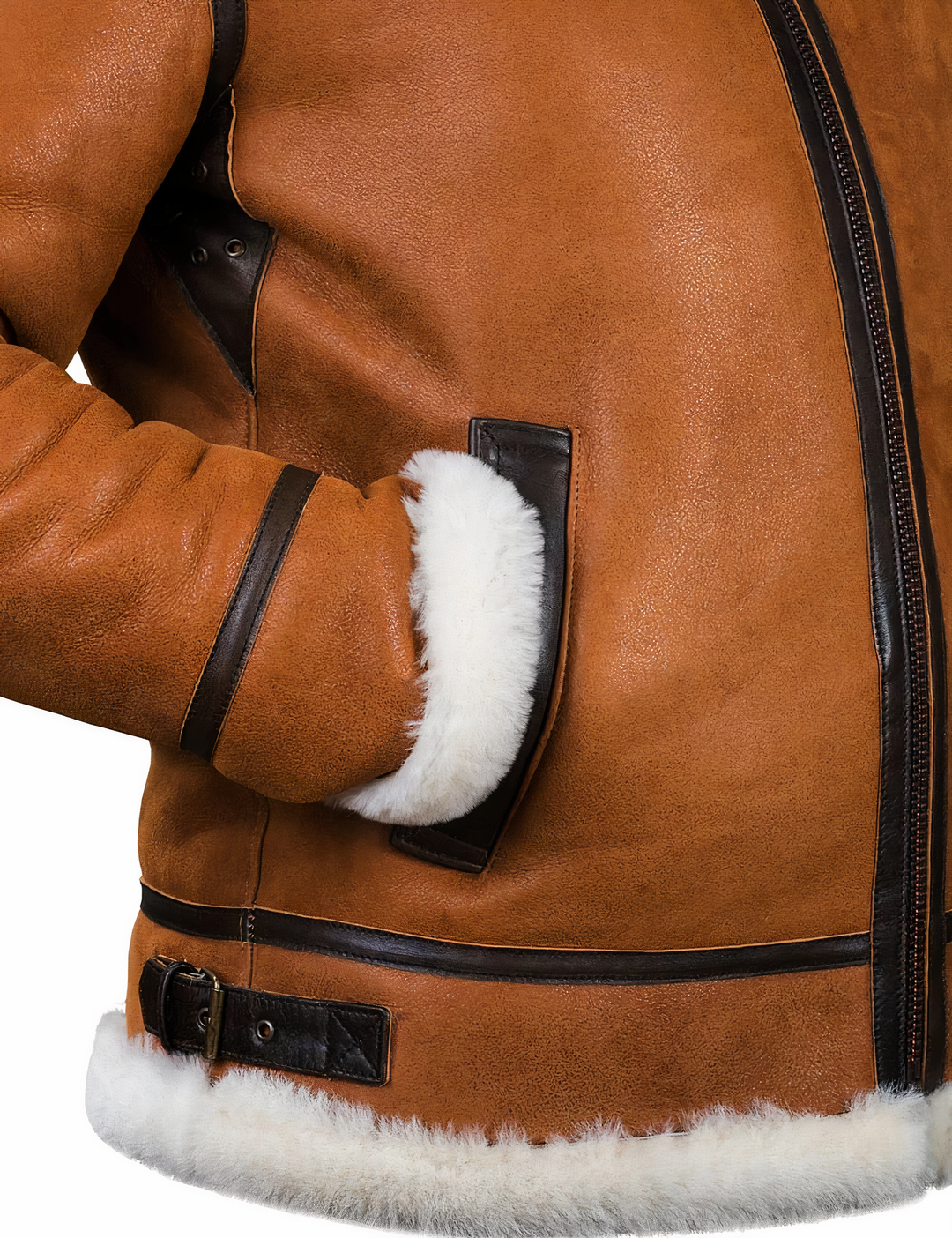 Drune | Leder-Winterjacke