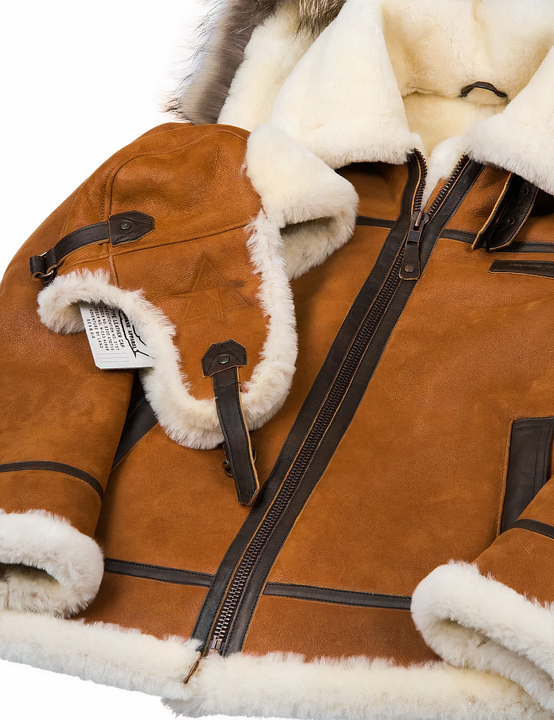 Drune | Leder-Winterjacke