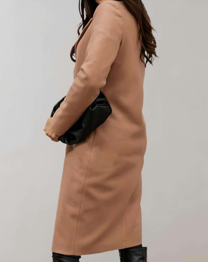 Drune | Eleganter Trenchcoat mit einfachem Knopfverschluss und Taschen