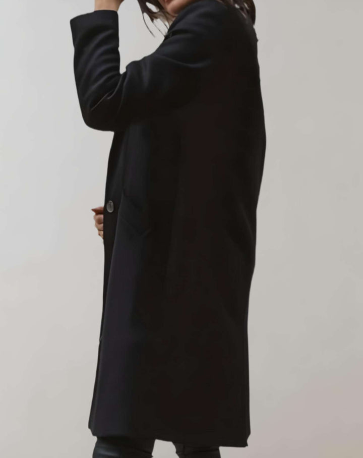 Drune | Eleganter Trenchcoat mit einfachem Knopfverschluss und Taschen