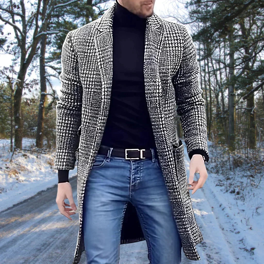 Drune | Karierte Wolljacke